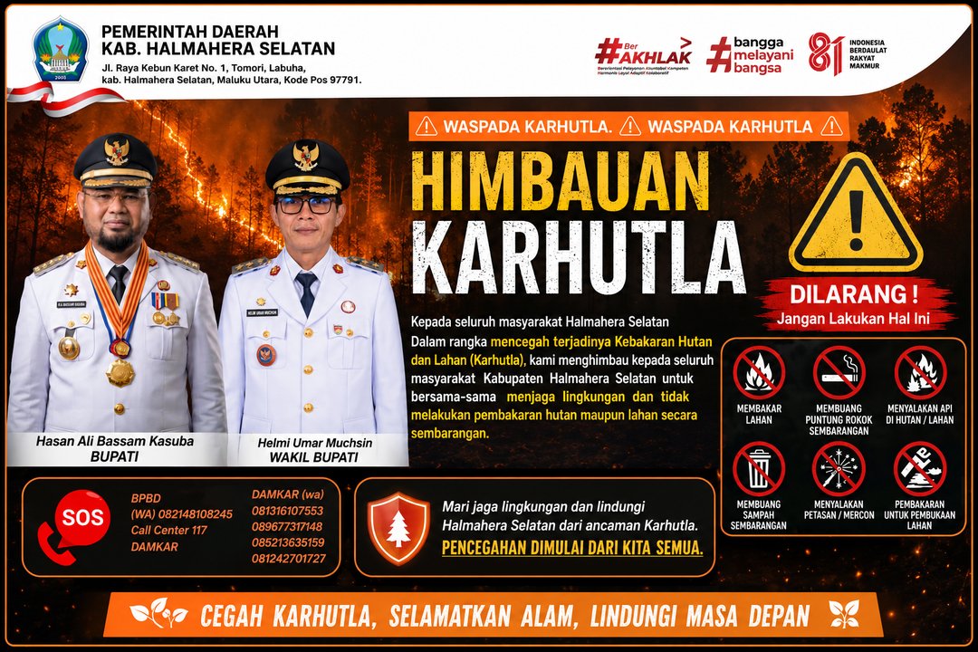 HIMBAUAN WASPADA KARHUTLA