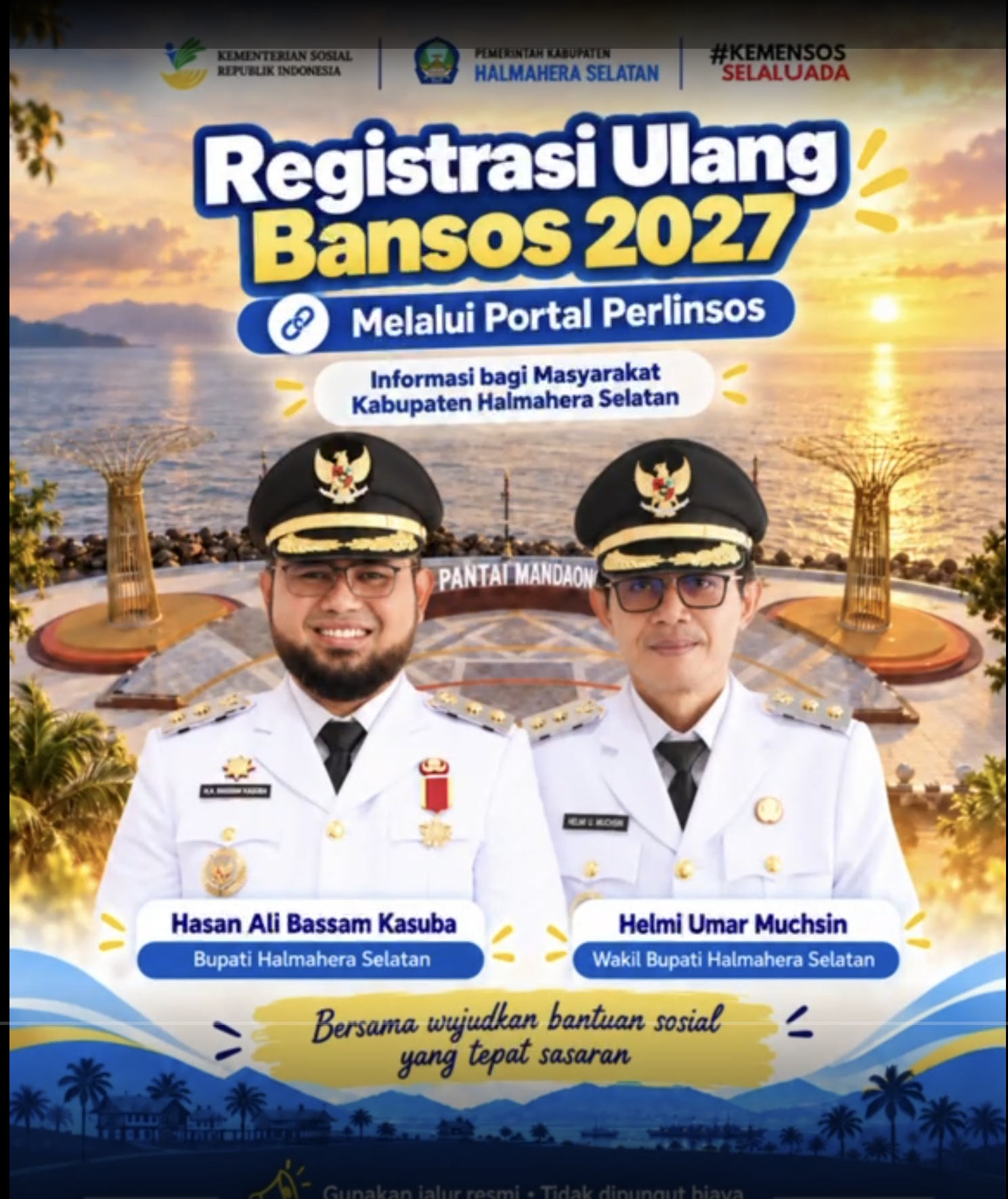 Registrasi ulang bantuan sosial tahun 2027 kini dibuka melalui Perlinsos Digital untuk Keluarga Penerima Manfaat Program Keluarga Harapan (PKH) dan BPNT.